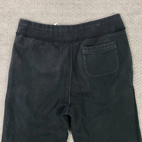 Polo Ralph Lauren Fleece Sweatpants Men's Medium Black Joggers Gym Sweat Pants - Picture 6 of 14